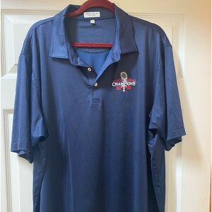 Peter Millar Texas Rangers World Series Dolly Performance Jersey Polo Men’s XXL